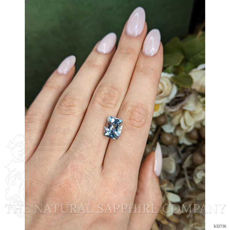 3.89 Ct. Blue Aquamarine from Brazil