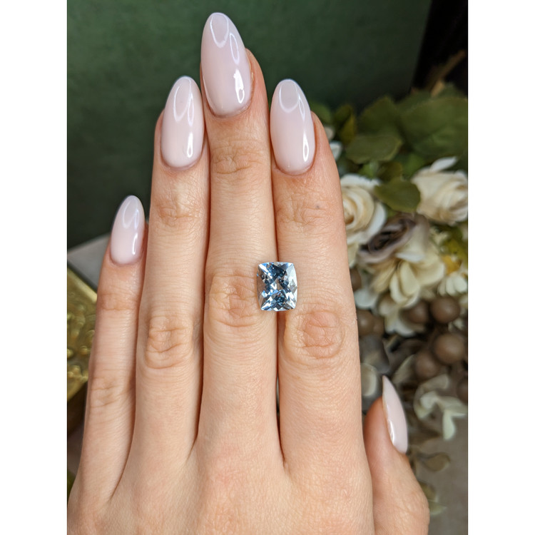 3.89 Ct. Blue Aquamarine from Brazil