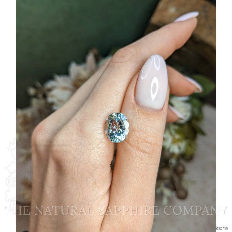 4.27 Ct. Greenish Blue Aquamarine from Brazil