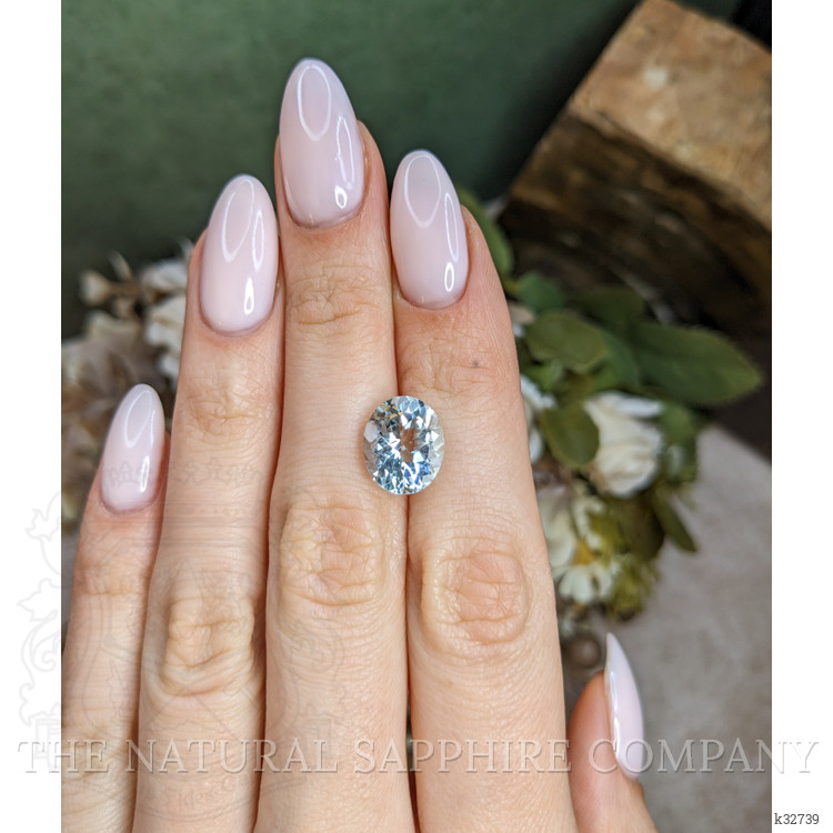 4.27 Ct. Greenish Blue Aquamarine from Brazil