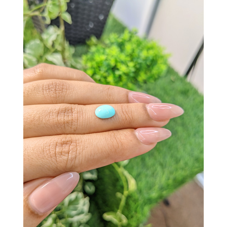 1.38 Ct. Cabochon Turquoise from Persia