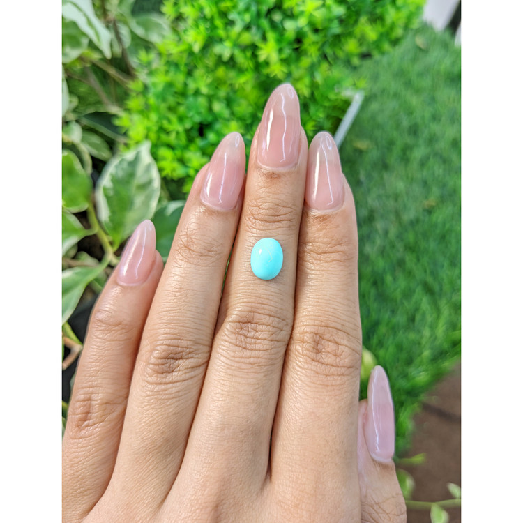1.38 Ct. Cabochon Turquoise from Persia