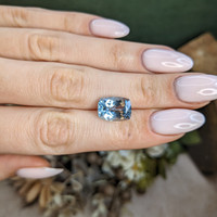 4.69 Ct. Blue Aquamarine from Brazil Life Style