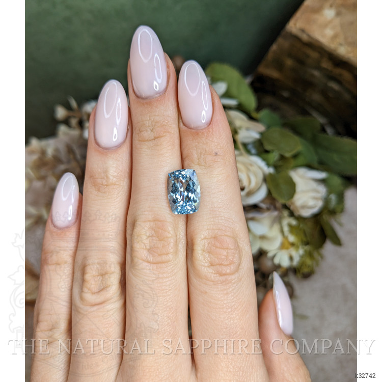 4.69 Ct. Blue Aquamarine from Brazil