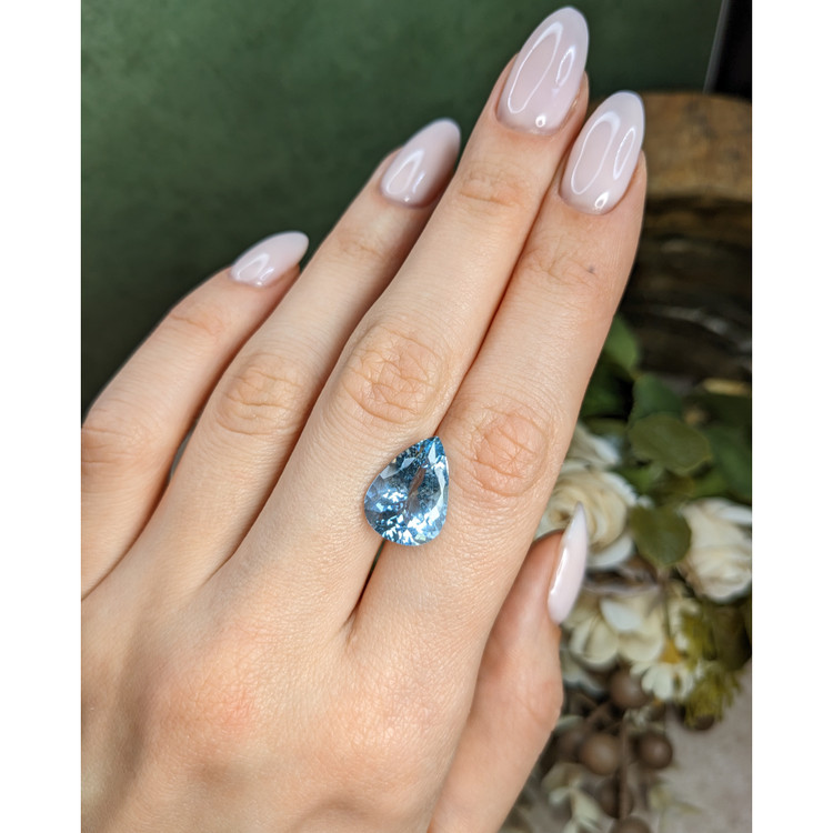 5.92 Ct. Blue Aquamarine from Brazil