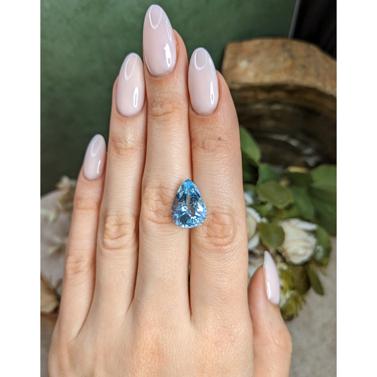 5.92 Ct. Blue Aquamarine from Brazil