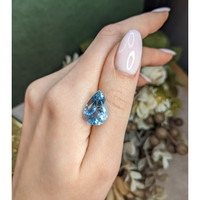 8.01 Ct. Blue Aquamarine from Brazil Life Style