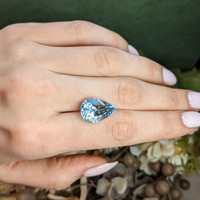 8.01 Ct. Blue Aquamarine from Brazil Life Style