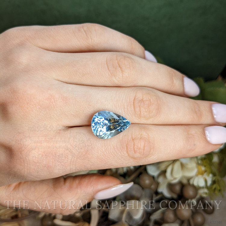 8.01 Ct. Blue Aquamarine from Brazil