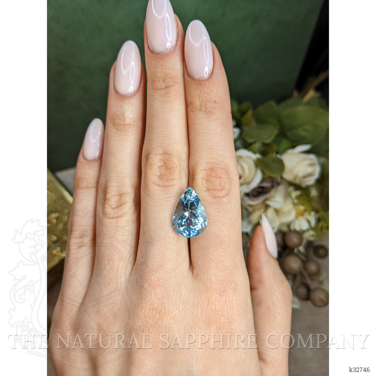 8.01 Ct. Blue Aquamarine from Brazil