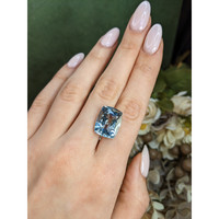 15.61 Ct. Blue Aquamarine from Brazil Life Style