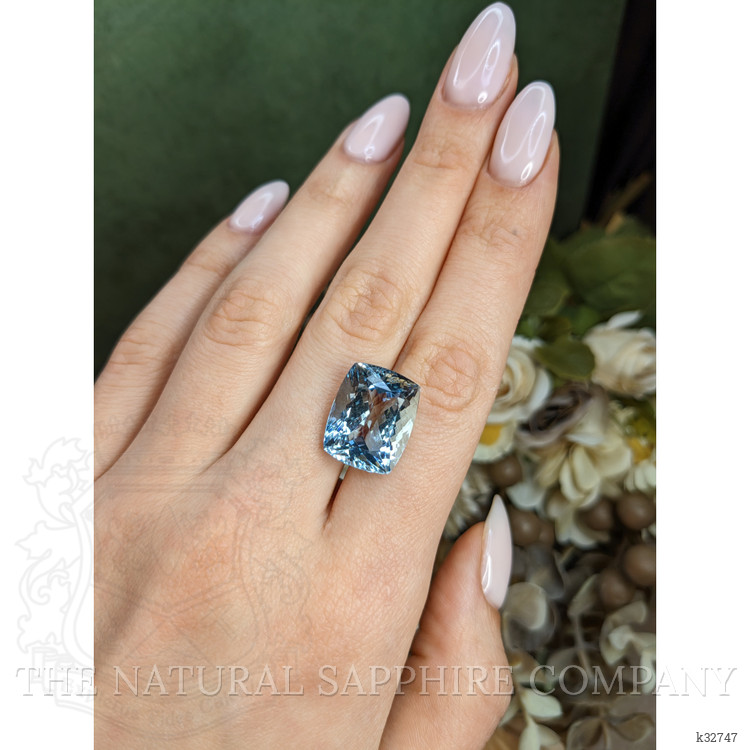 15.61 Ct. Blue Aquamarine from Brazil