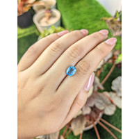 2.70 Ct. Swiss Blue Topaz from Ceylon (Sri Lanka) Life Style