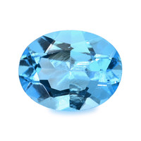 2.59 Ct. Swiss Blue Topaz from Ceylon (Sri Lanka) Video