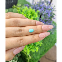 1.15 Ct. Cabochon Turquoise from Persia Life Style