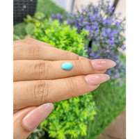 1.15 Ct. Cabochon Turquoise from Persia Life Style
