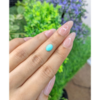 1.15 Ct. Cabochon Turquoise from Persia Life Style