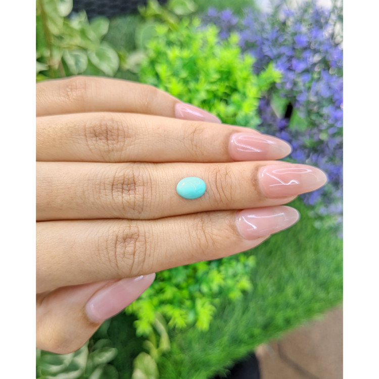 1.25 Ct. Cabochon Turquoise from Persia