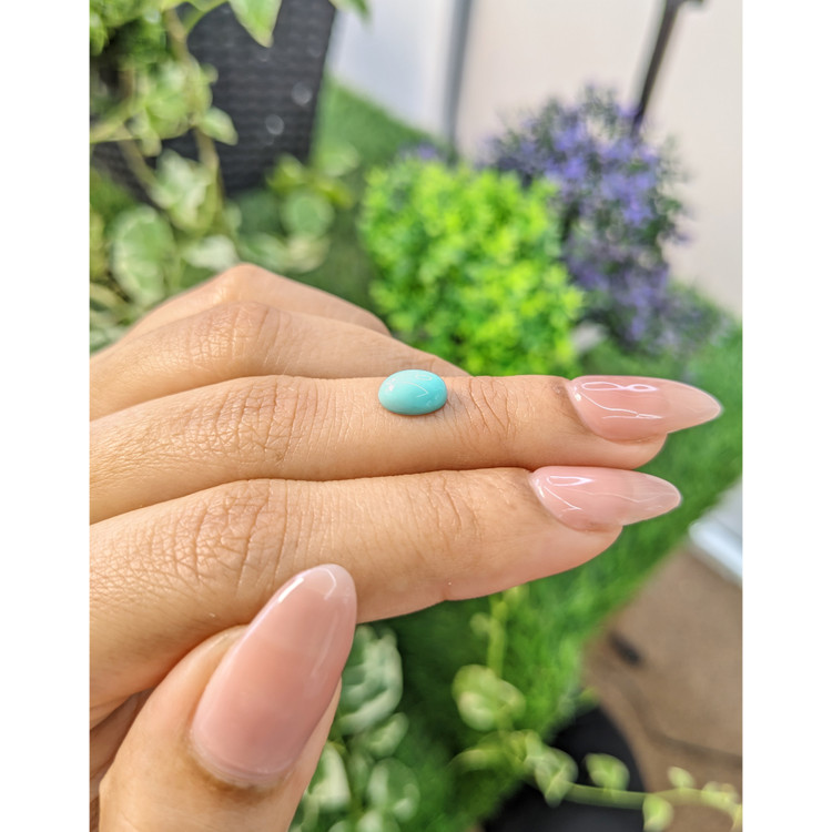 1.25 Ct. Cabochon Turquoise from Persia