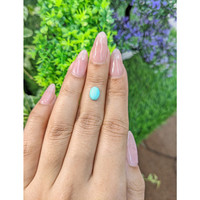 1.25 Ct. Cabochon Turquoise from Persia Life Style