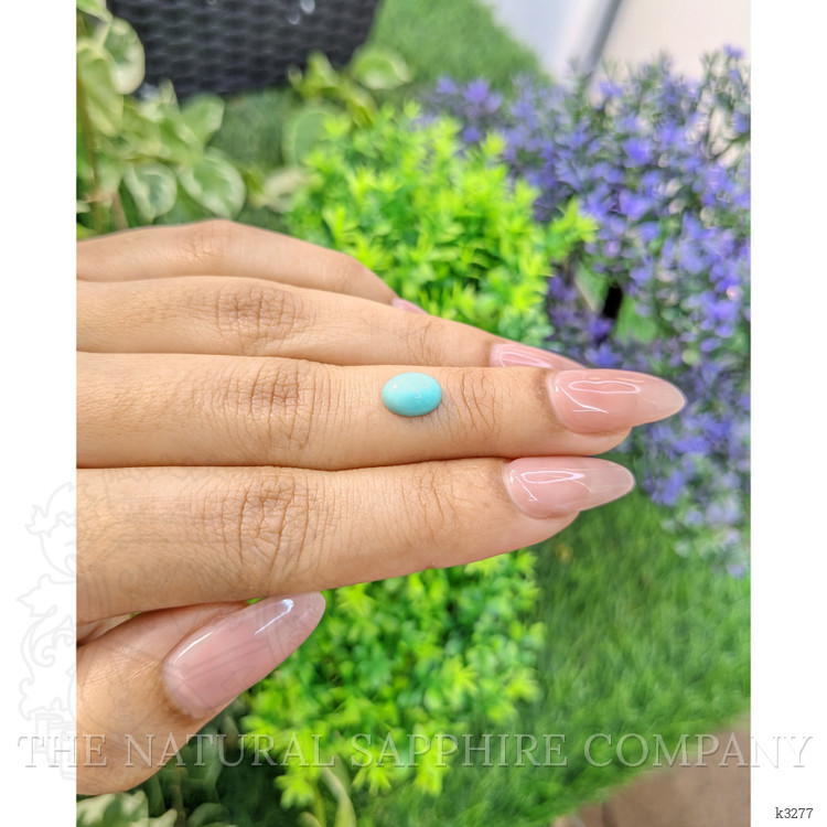 1.25 Ct. Cabochon Turquoise from Persia