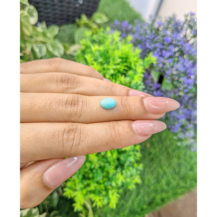 1.25 Ct. Cabochon Turquoise from Persia