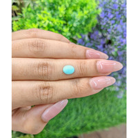 1.16 Ct. Cabochon Turquoise from Persia Life Style