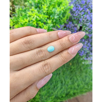 1.16 Ct. Cabochon Turquoise from Persia Life Style