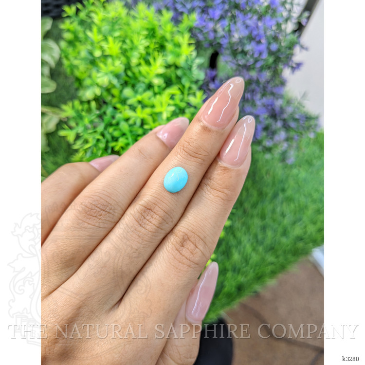 1.55 Ct. Cabochon Turquoise from Persia