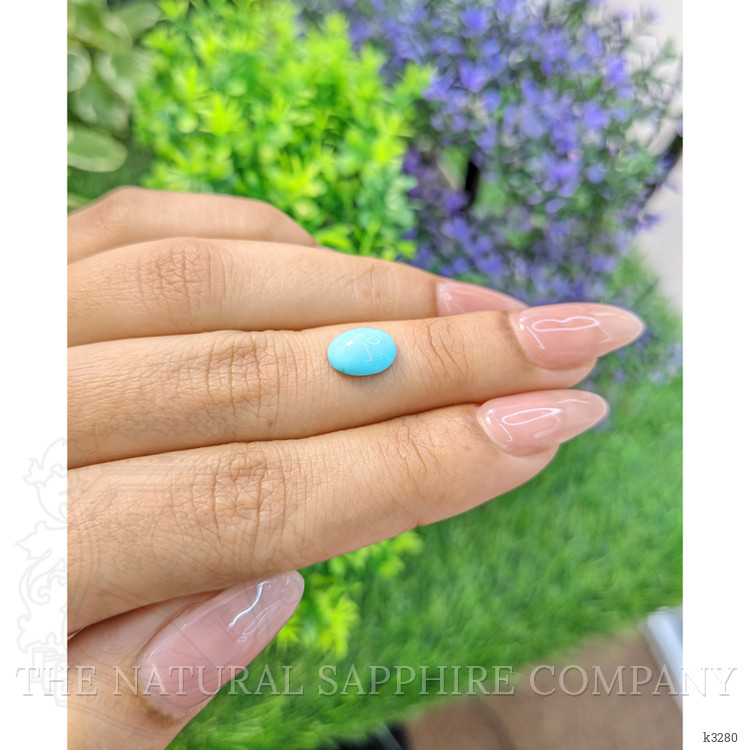 1.55 Ct. Cabochon Turquoise from Persia