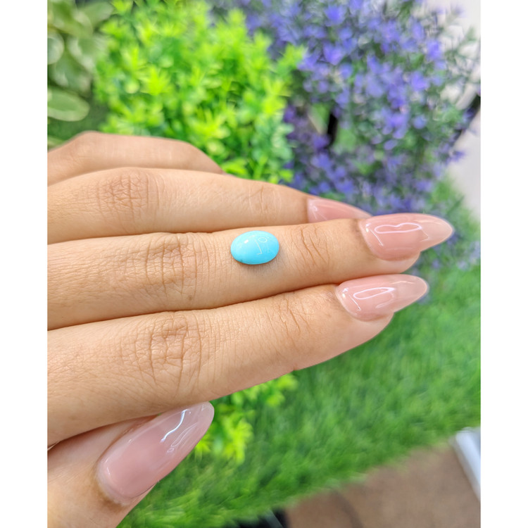 1.55 Ct. Cabochon Turquoise from Persia