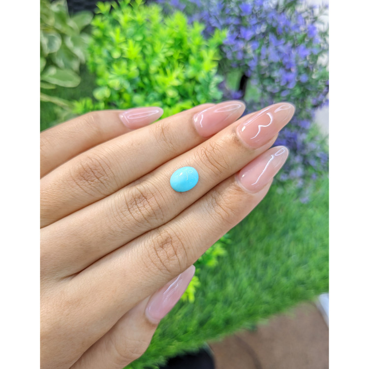 1.55 Ct. Cabochon Turquoise from Persia