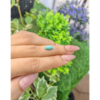 1.20 Ct. Cabochon Turquoise from Persia Life Style