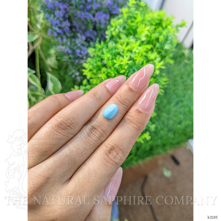 3.10 Ct. Cabochon Turquoise from Persia