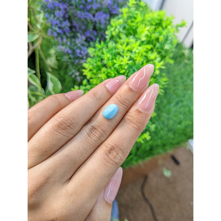 3.10 Ct. Cabochon Turquoise from Persia