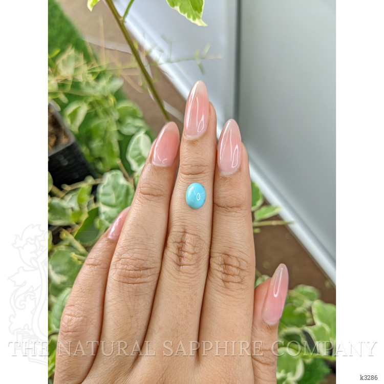 1.86 Ct. Cabochon Turquoise from Persia