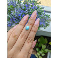 2.09 Ct. Cabochon Turquoise from Persia Life Style