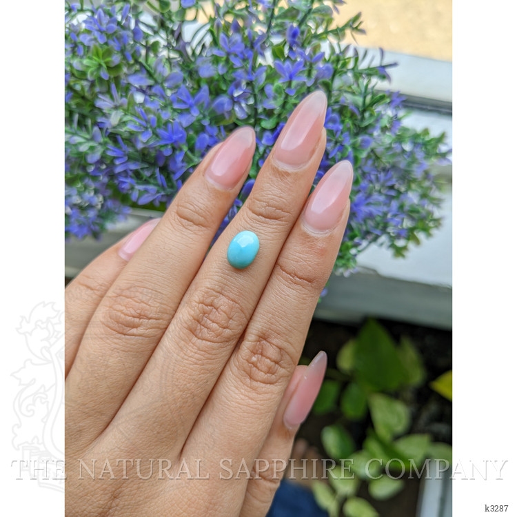 2.09 Ct. Cabochon Turquoise from Persia