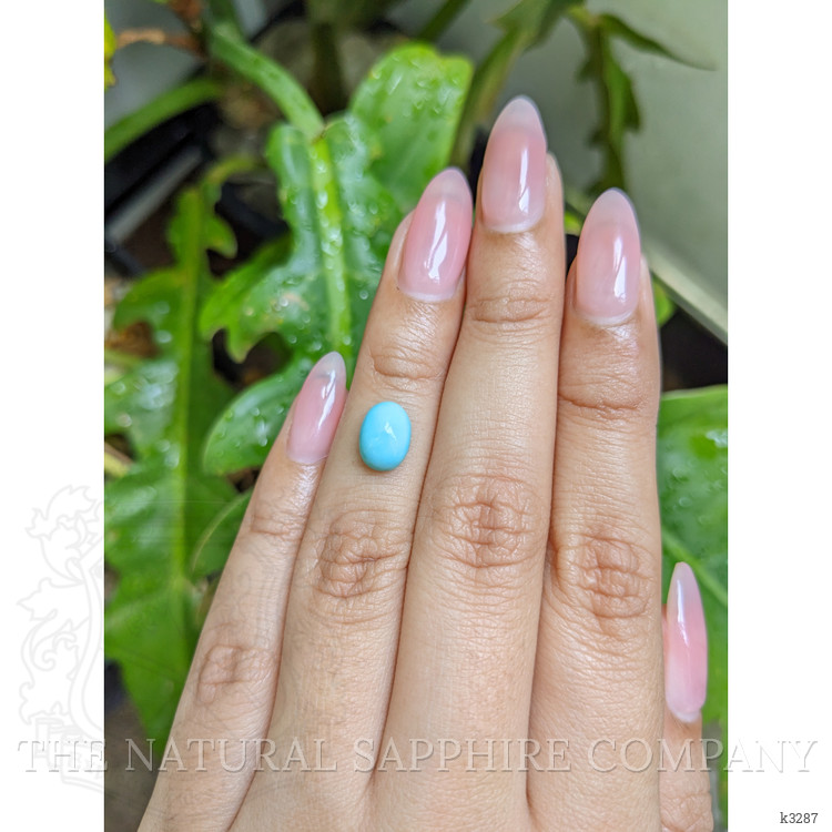 2.09 Ct. Cabochon Turquoise from Persia