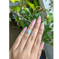 2.09 Ct. Cabochon Turquoise from Persia Life Style