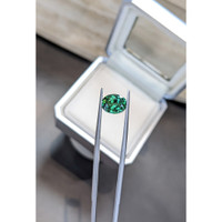 2.76 Ct. Bluish Green Tourmaline from Brazil Life Style