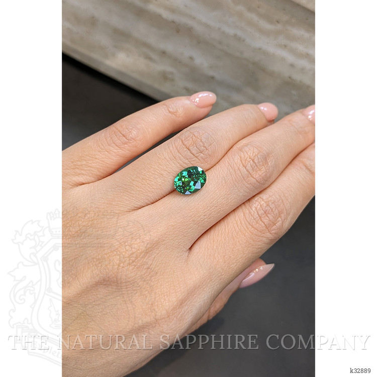2.76 Ct. Bluish Green Tourmaline from Brazil