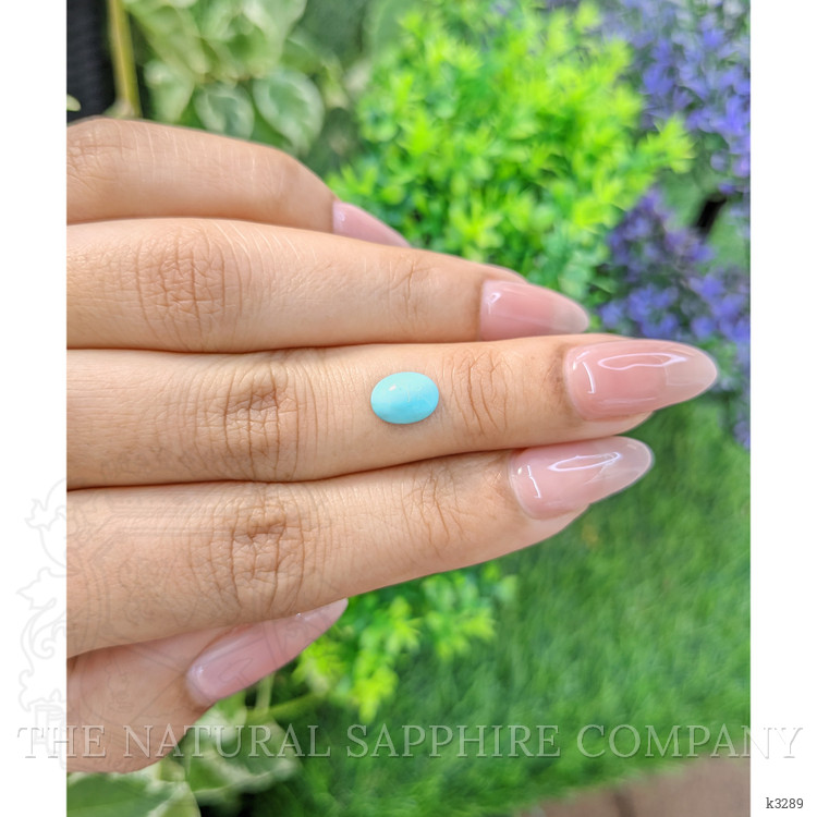 1.08 Ct. Cabochon Turquoise from Persia