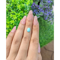 1.08 Ct. Cabochon Turquoise from Persia Life Style