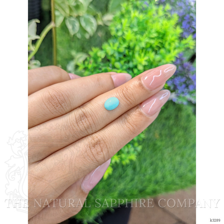 1.08 Ct. Cabochon Turquoise from Persia
