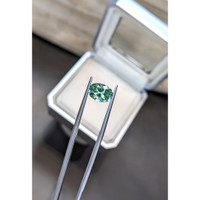 2.35 Ct. Green Tourmaline from Brazil Life Style