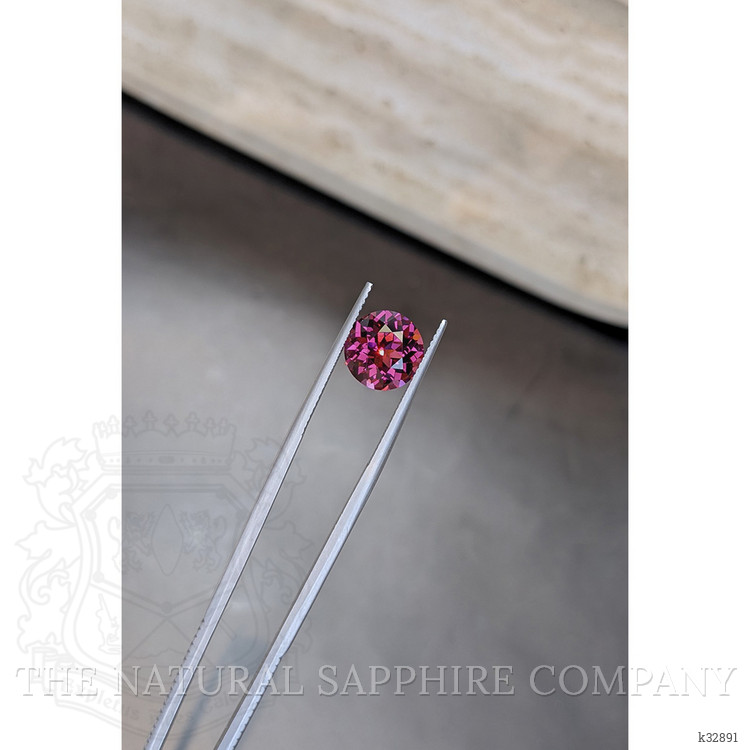 5.00 Ct. Purplish Pink Rhodolite Garnet from Tanzania