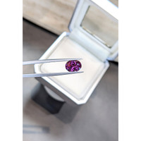 2.51 Ct. Pinkish Purple Spinel from Tanzania Life Style