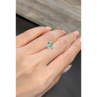 2.14 Ct. Green Garnet from Tanzania Life Style