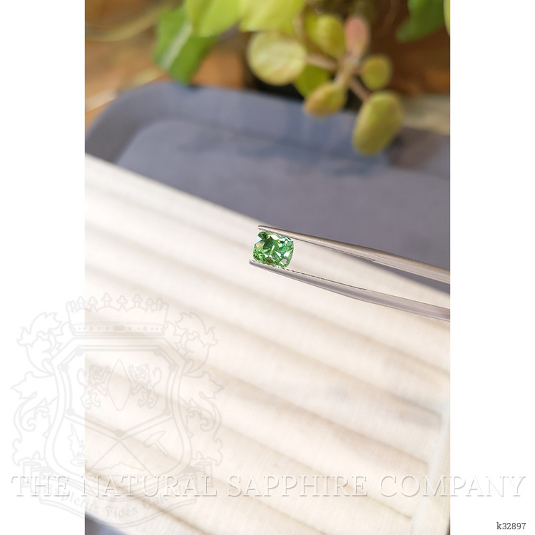 1.36 Ct. Green Garnet from Tanzania
